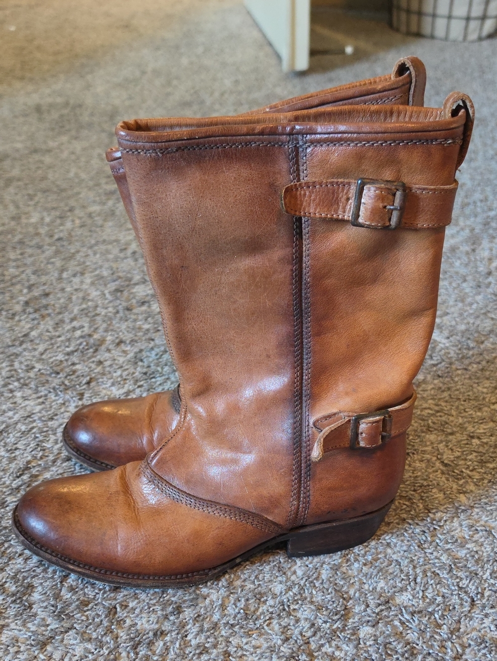 AWESOME FREEBIRD BY STEVEN Knox Slouch Leather Boots